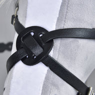 Neusriem Mexico zwart