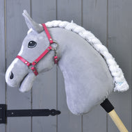 Halster framboos (maat M)