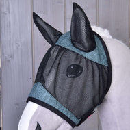 Fly Mask De Luxe Turquoise