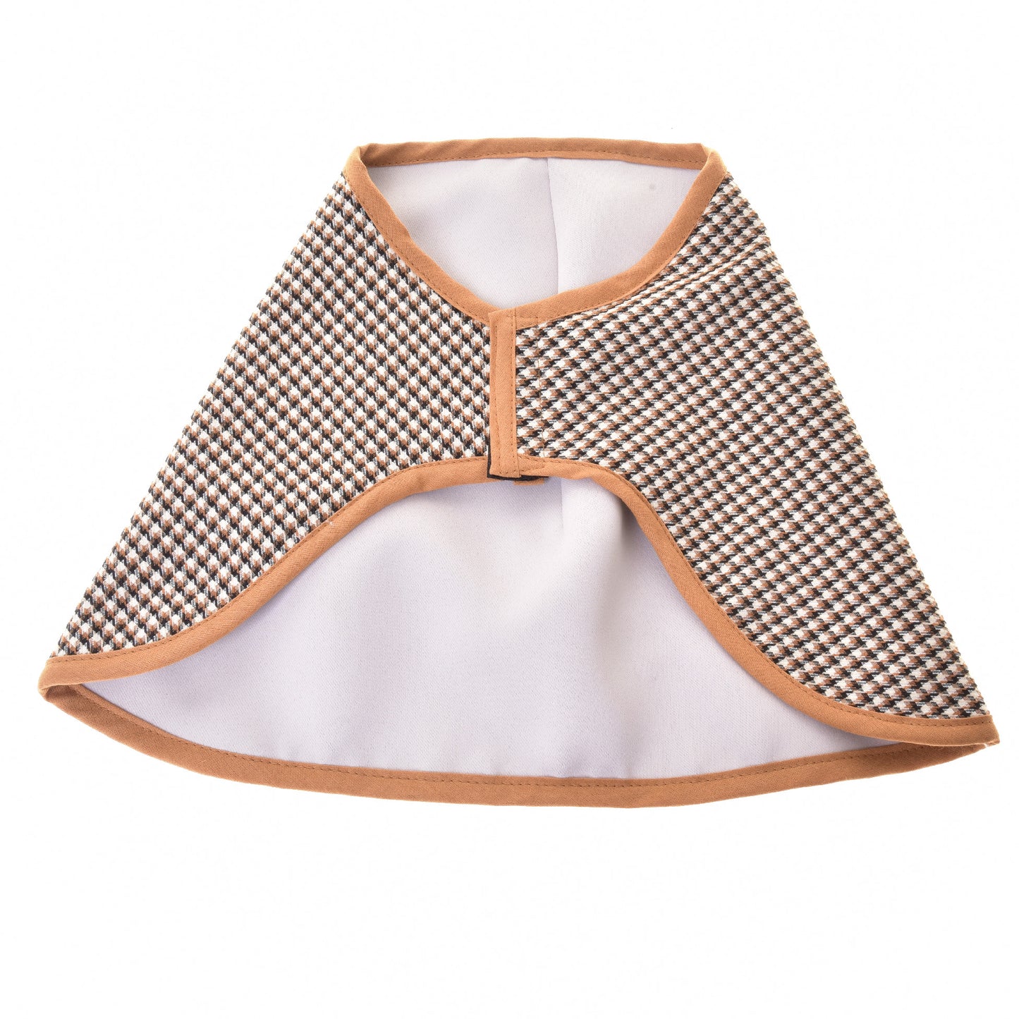 Deken engels bruin ruit dubbelzijdig