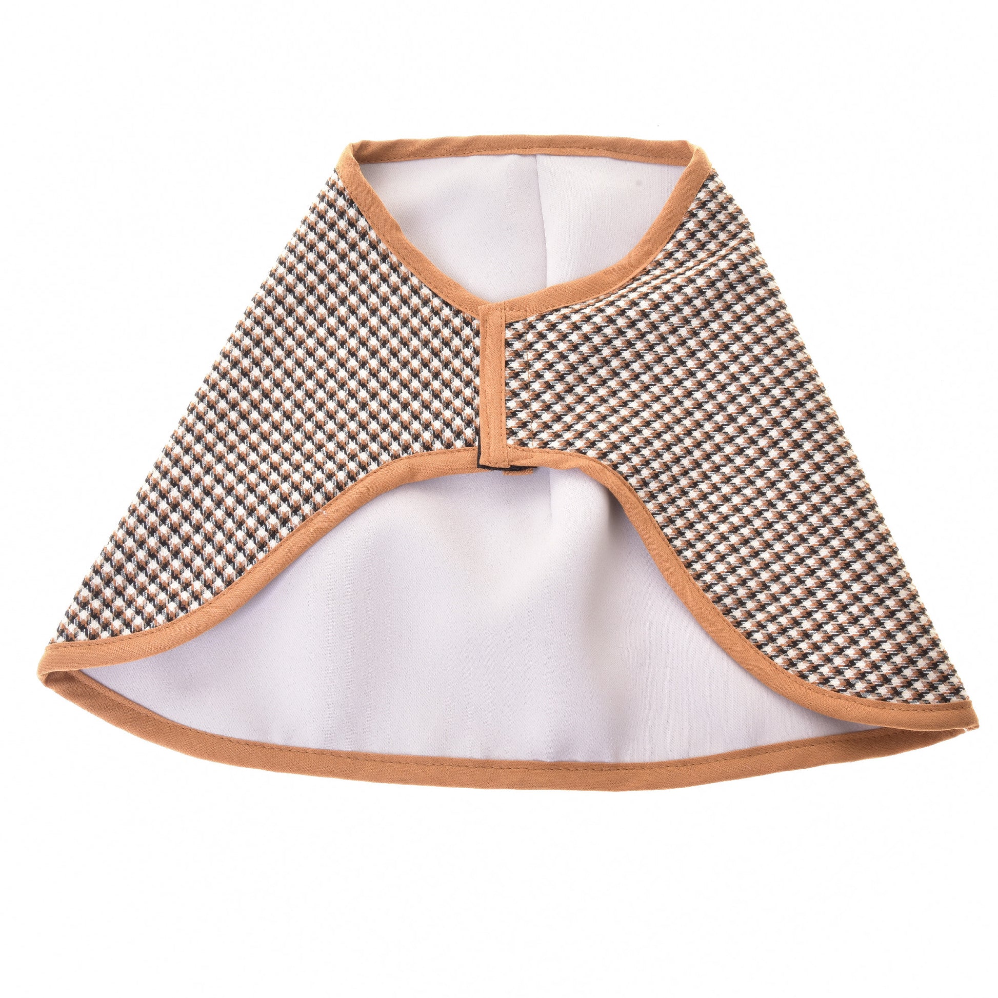 Deken engels bruin ruit dubbelzijdig