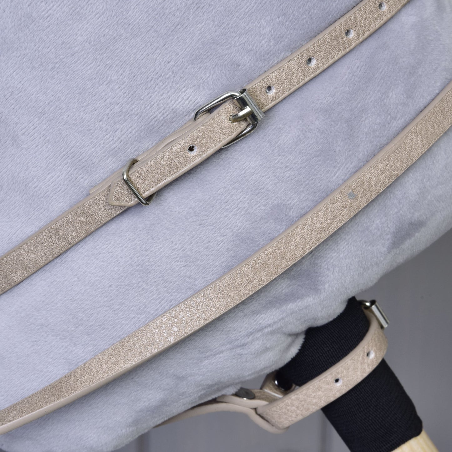 Bordeaux kunstleer set - hoofdstel, teugels en martingaal