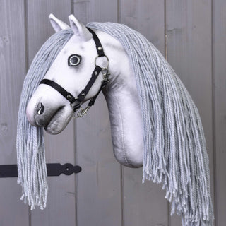 Hobby Horse Eenhoorn Silver met Hoofdstel en Halster