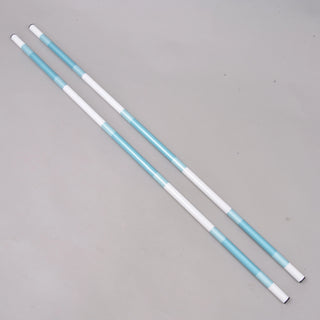 Jump pole turquoise-white 2 pcs