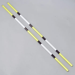 Jump pole yellow-black 2 pcs