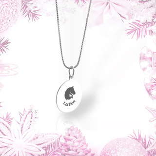 Zilveren ketting met LarDen hanger