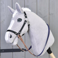 Teugels gerubberd bruin paars