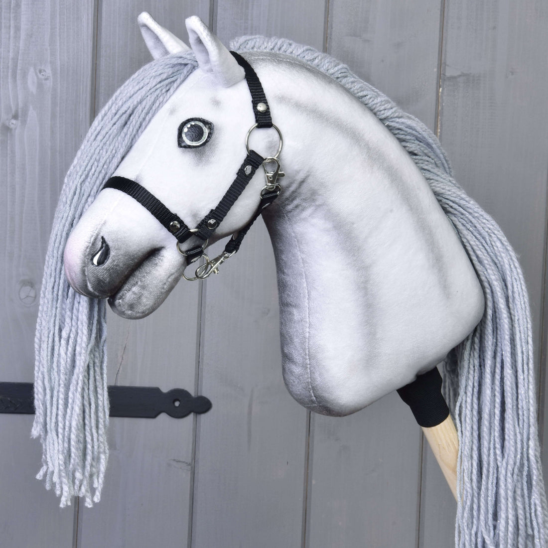 Hobby Horse Eenhoorn Silver met Hoofdstel en Halster