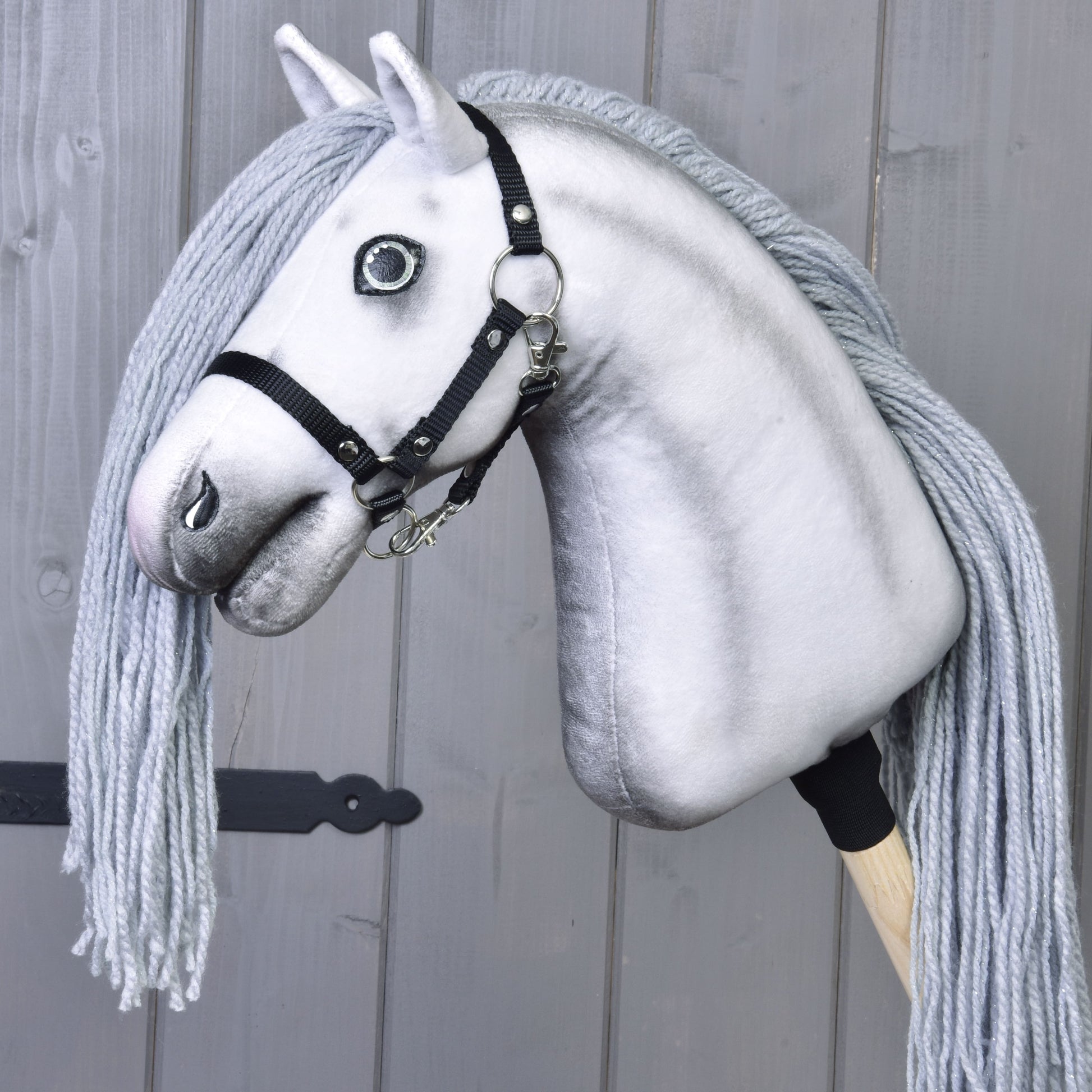 Hobby Horse Eenhoorn Zilver met Hoofdstel en Halster