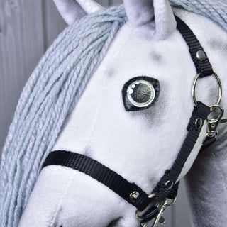 Hobby Horse Eenhoorn Silver met Hoofdstel en Halster