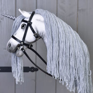 Hobby Horse Eenhoorn Zilver met Hoofdstel en Halster