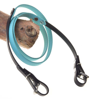 Teugels gerubberd turquoise