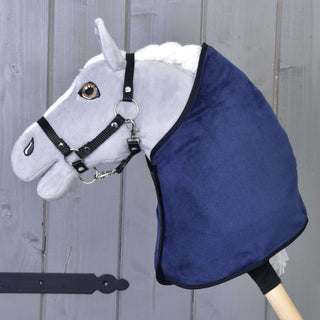 Set Donker Blauw (Oornetje + deken)