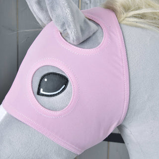 Paardenmasker zonder oren Roze