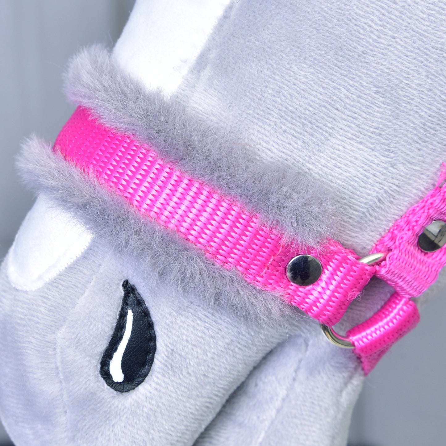 Halter pink with fur 2