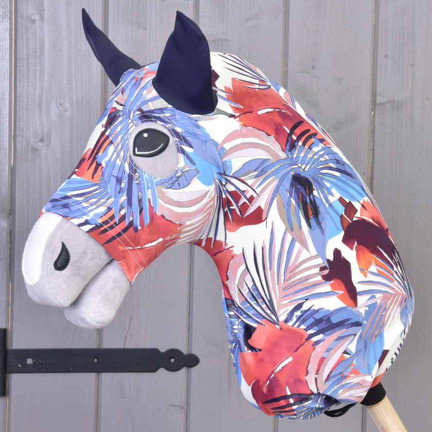 Hobby Horse Beschermpak Blauw Jungle (Lycra)