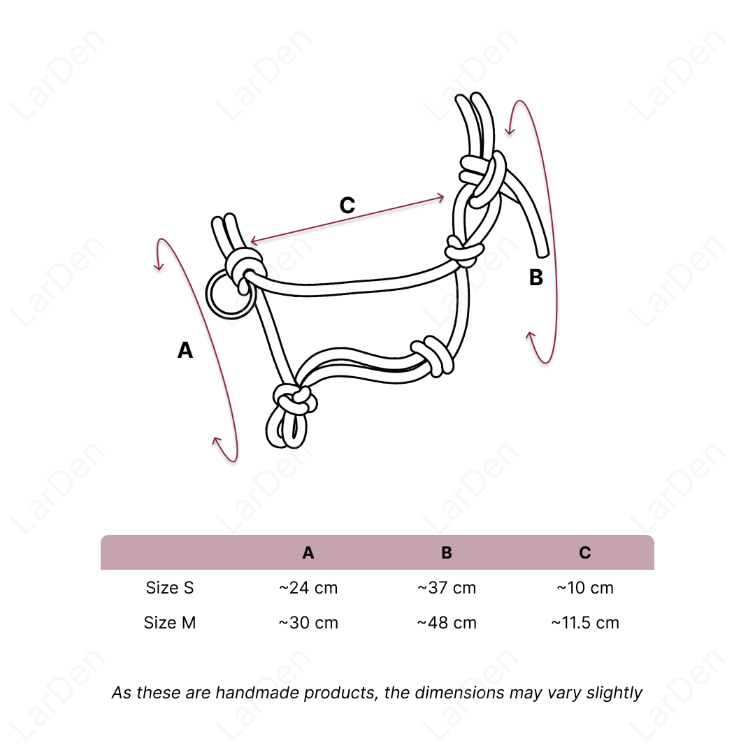 Hobby Horse LarDen - Rope Halter