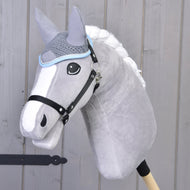 Oornetje gehaakt grijs