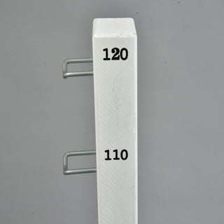 Sprong 120 cm / 47 inch met extra palen