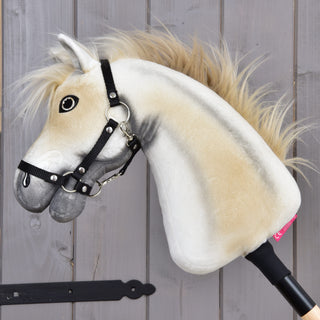 Hobby Horse Honey Pearl met Zwart Halster - maat S