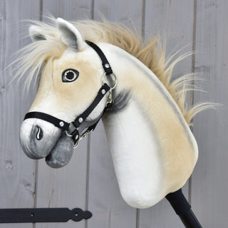 Hobby Horse Honey Pearl met Zwart Halster - maat S