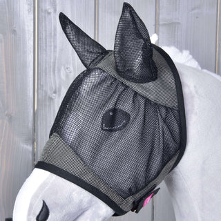 Vliegenmasker De Luxe Grijs