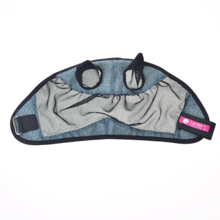 Fly Mask De Luxe Turquoise