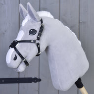 Neusriem Mexico Zwart Gevoerd