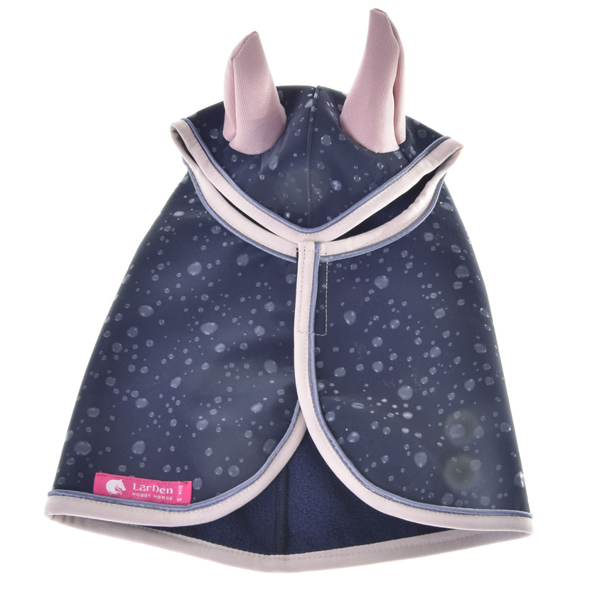 Regenjas Pinkie blauw (softshell)