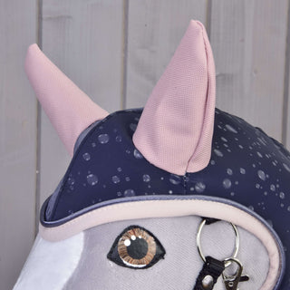 Regenjas Pinkie blauw (softshell)