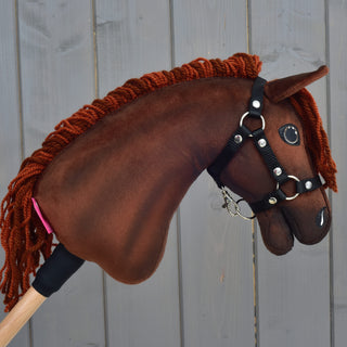 Hobby Horse Rebel with Black Halter - size XS