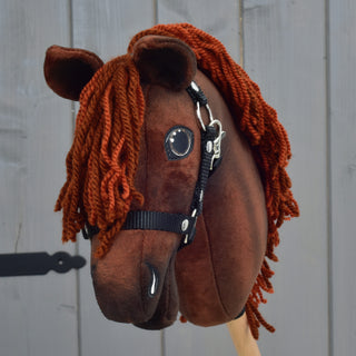 Hobby Horse Rebel with Black Halter - size XS