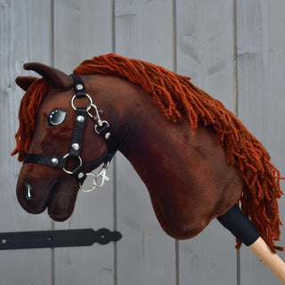 Hobby Horse Rebel with Black Halter - size XS