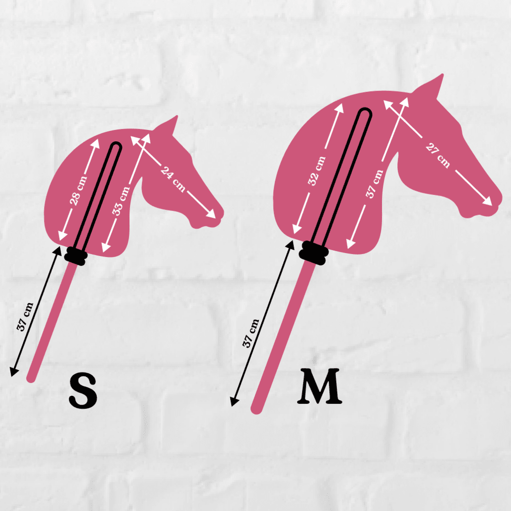 Hobby Horse Pixie with Black Halter – What is the overall size?