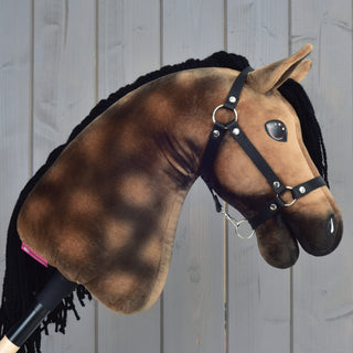 Hobby Horse Stormy with Black Halter