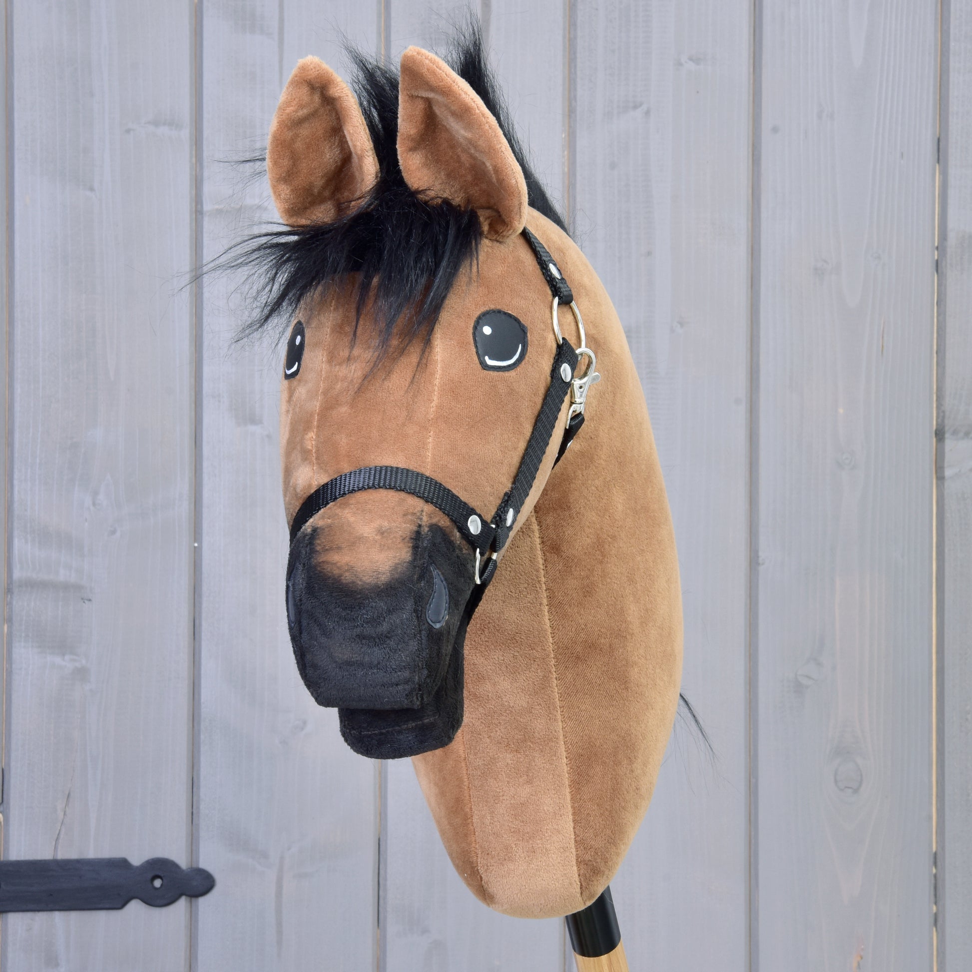 Hobby Horse Cookie met Zwart Halster