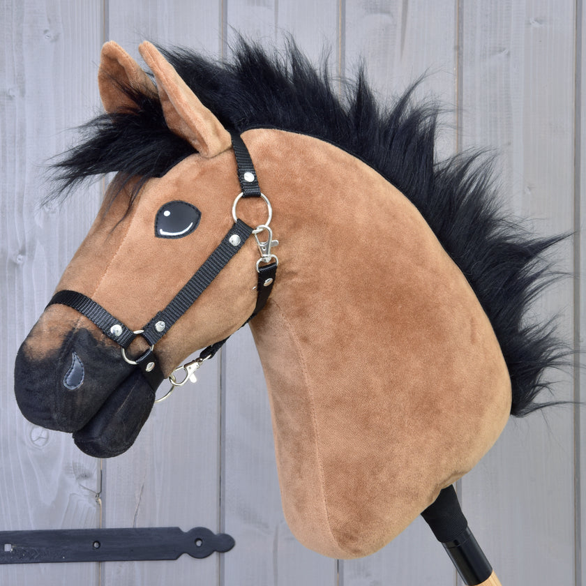 Hobby Horse Cookie met Zwart Halster