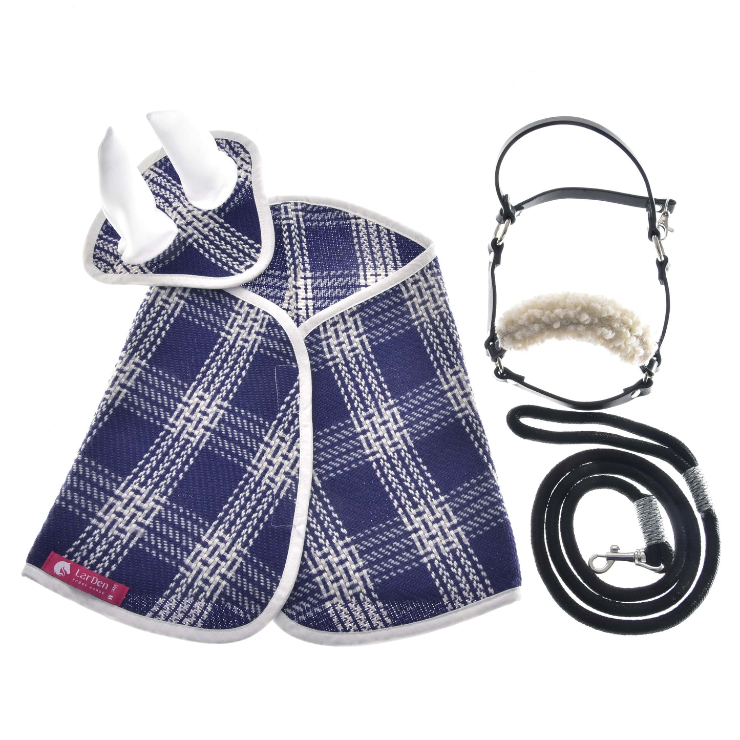 Set Cube (Blanket, Ear bonnet, Leash, Halter with fur) 1