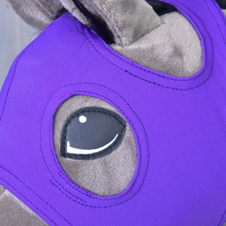 Paardenmasker zonder oren Indigo