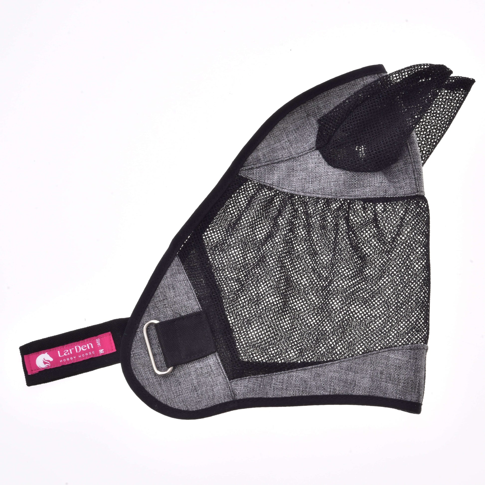 Vliegmasker De Luxe Lichtgrijs