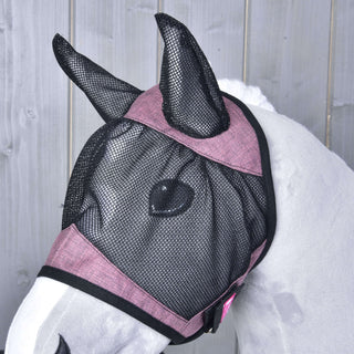 Vliegenmasker De Luxe Roze