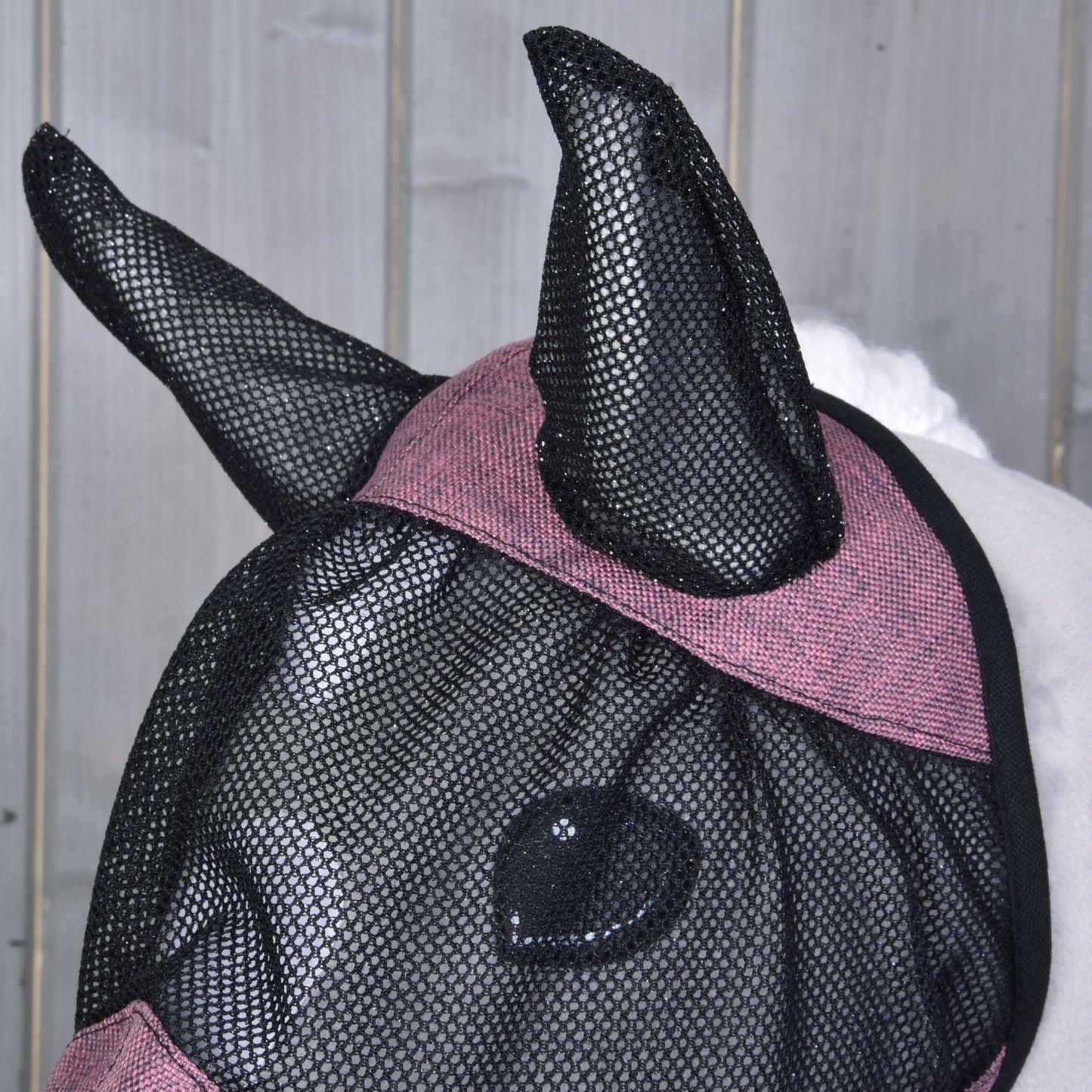 Fly Mask De Luxe Pink