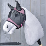 Fly Mask De Luxe Pink