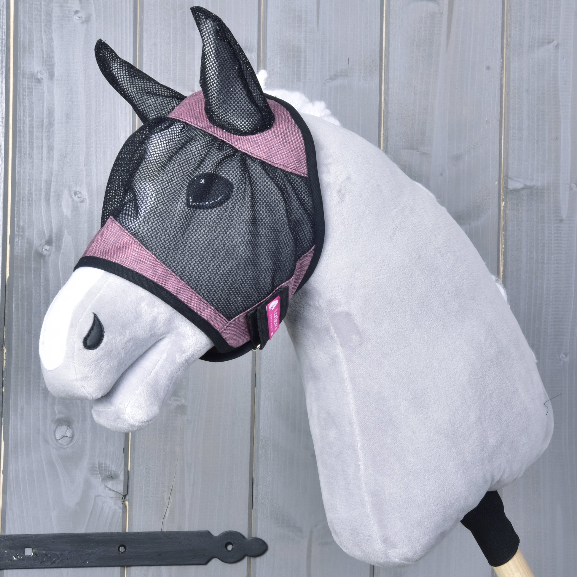 Fly Mask De Luxe Pink
