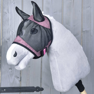 Vliegenmasker De Luxe Roze