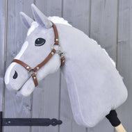 Halter - brown leatherette