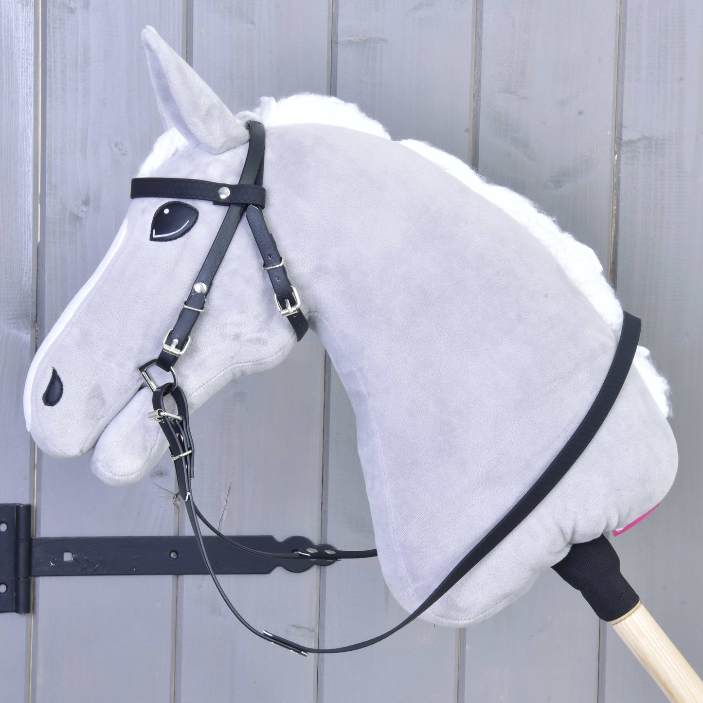 Complete bridle without noseband Pure Black