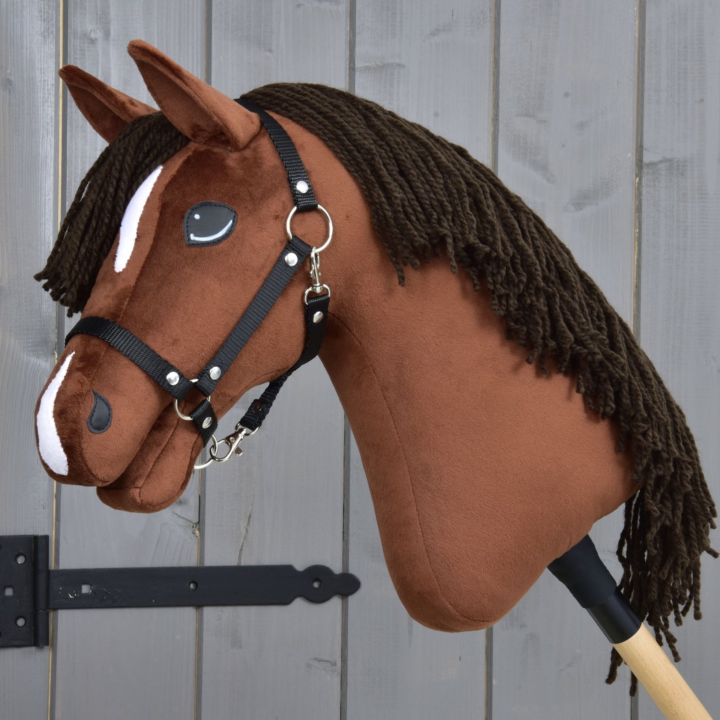 Hobby Horse Rocky met Zwart Halster