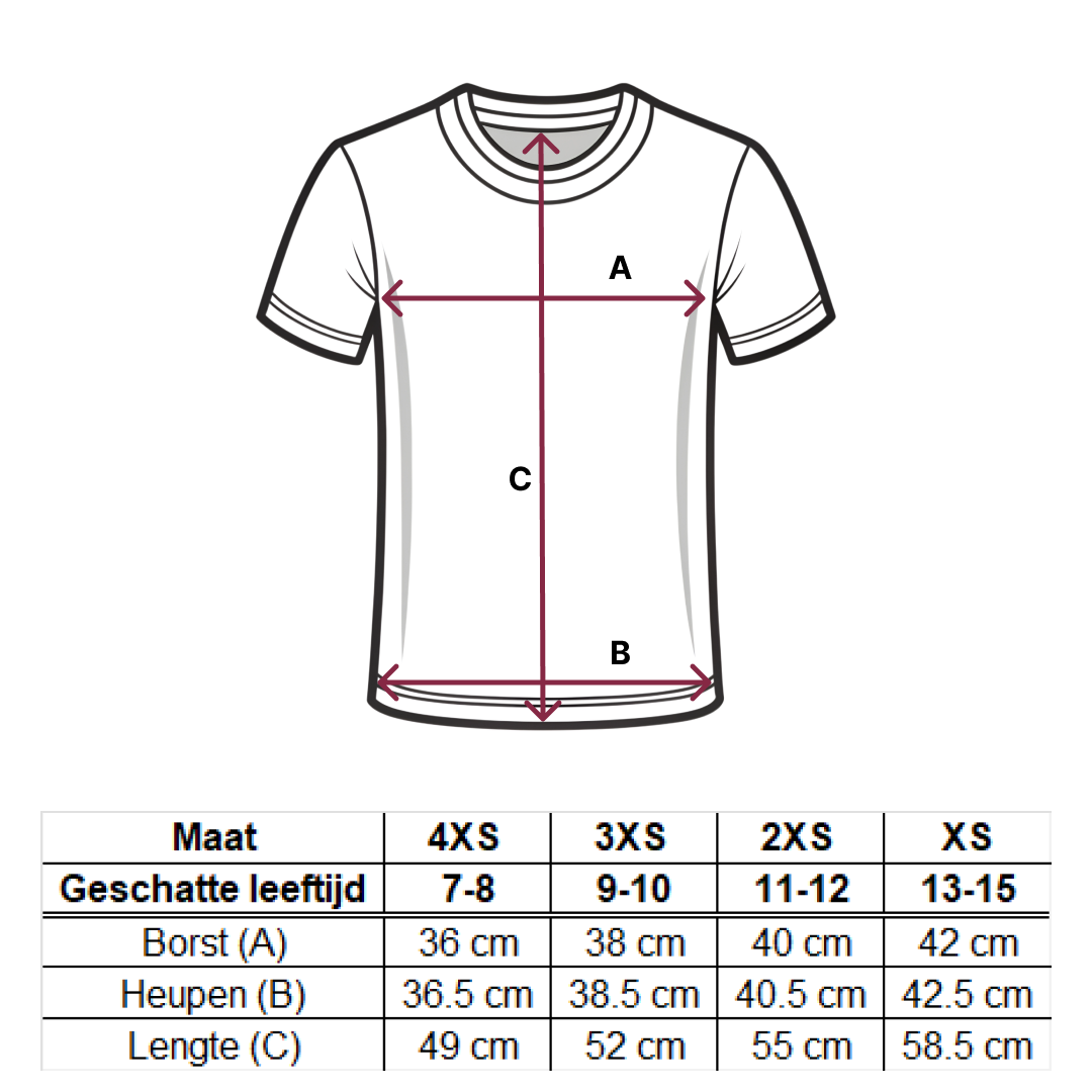 Size guide – Triko Růžové – NL