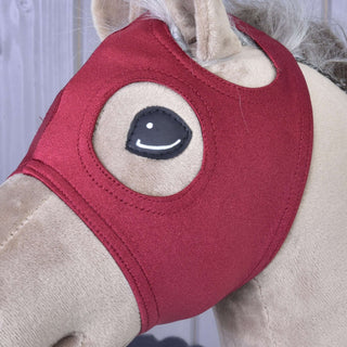 Paardenmasker zonder oren Velvet